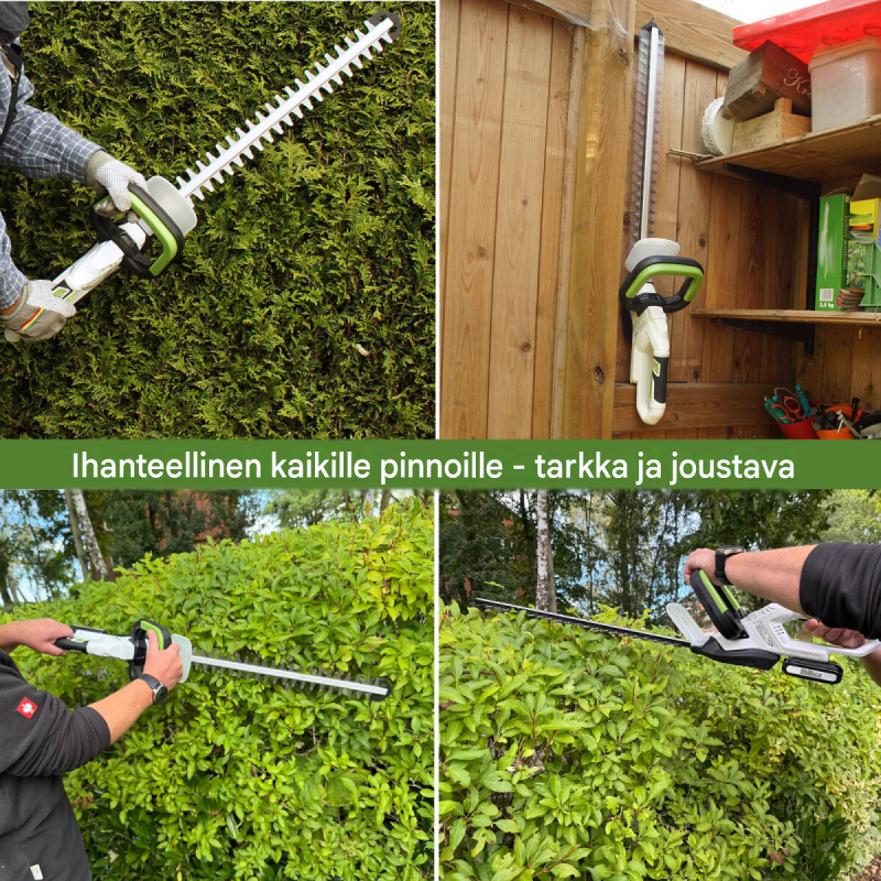 TRUTZHOLM akkupensasleikkuri 20 V 2,0 Ah, 520 mm, 65 mm, 180° kahva