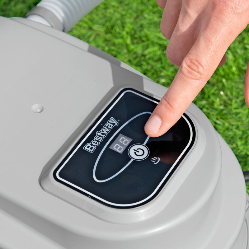 Bestway®-allaslämmitin 2800 W 58259, 40 °C, 1.520-17.035 l, 3.785 l/h