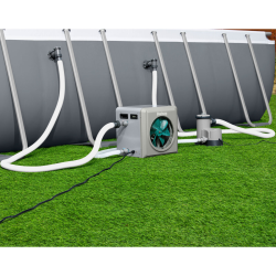 Bestway Air Energy 1200 W lämpöpumppu uima-altaalle 58748, 4 400 W, 30 000 l