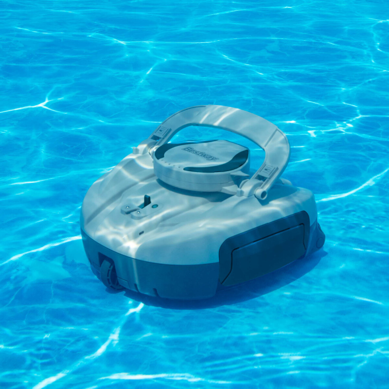 Bestway® AquaTronix™ G150 allasrobotti, akkukäyttöinen, johdoton, enintään 30 m²:n altaisiin, 58960
