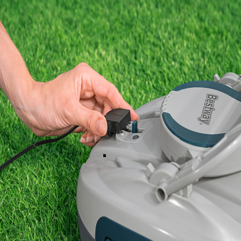 Bestway® AquaTronix™ G150 allasrobotti, akkukäyttöinen, johdoton, enintään 30 m²:n altaisiin, 58960