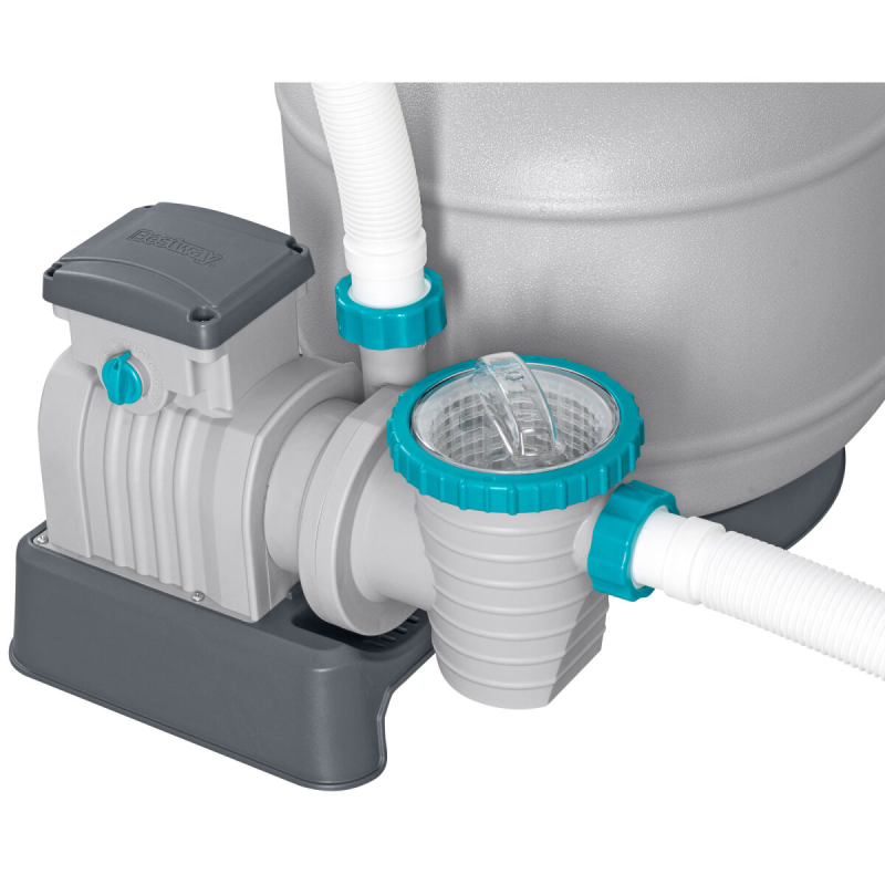 Bestway® hiekkasuodatinlaitteisto ajastimella, 11.355 l/h, 500 W, 58486