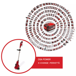 Einhell GE-CR 18/20 Li E-Solo akkukäyttöinen multajyrsin, 18 V, 20 cm