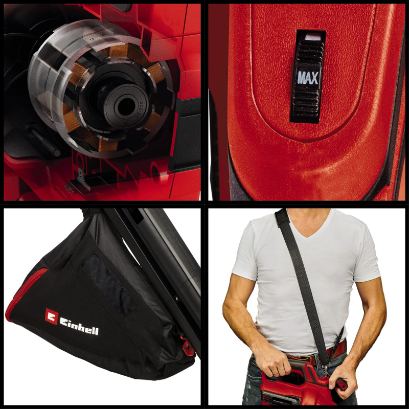 Einhell VENTURRO 18/210 lehti-imuri ja lehtipuhallin, 18 V, 210 km/h