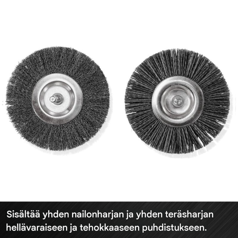 Einhell GE-CC 18/110 Li E-Solo akkusaumapuhdistin, 18 V, 2 harjaa
