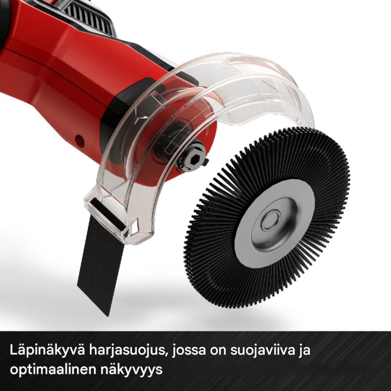 Einhell GE-CC 18/110 Li E-Solo akkusaumapuhdistin, 18 V, 2 harjaa