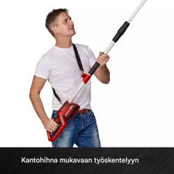 Einhell GC-LC 18/20 Li T-Solo akkukäyttöinen oksasaha, 18 V, 200 mm, 2,5 Ah akku ja laturi
