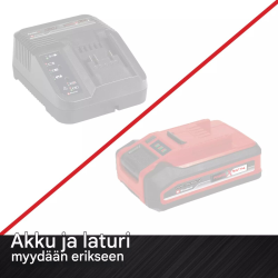 Einhell GC-LC 18/20 Li T-Solo akkuoksasaha, 200 mm, ilman akkua ja laturia
