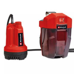 Einhell GE SP 18 Li kirkasvesipumppu 18 V 5000 l h 4 m upotussyvyys