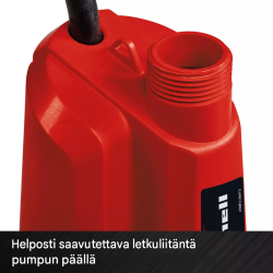 Einhell GE-SP 18 Li akkukäyttöinen kirkasvesipumppu, 18 V, 5000 l/h