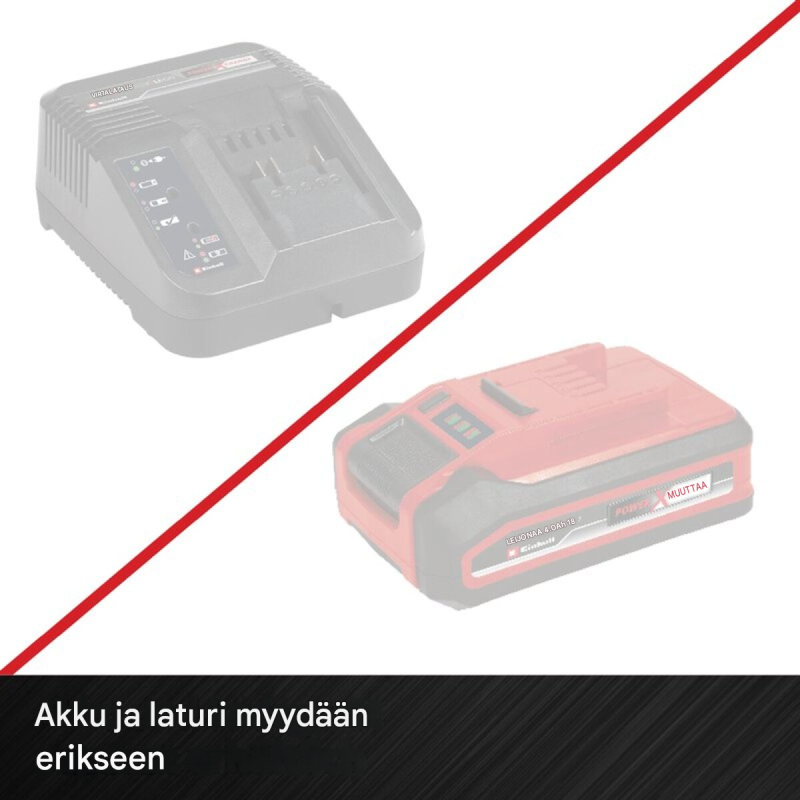 Einhell GP-LB 36/230 Li E BL-Solo akkulehtipuhallin, 36 V, 230 km/h, 890 m³/h