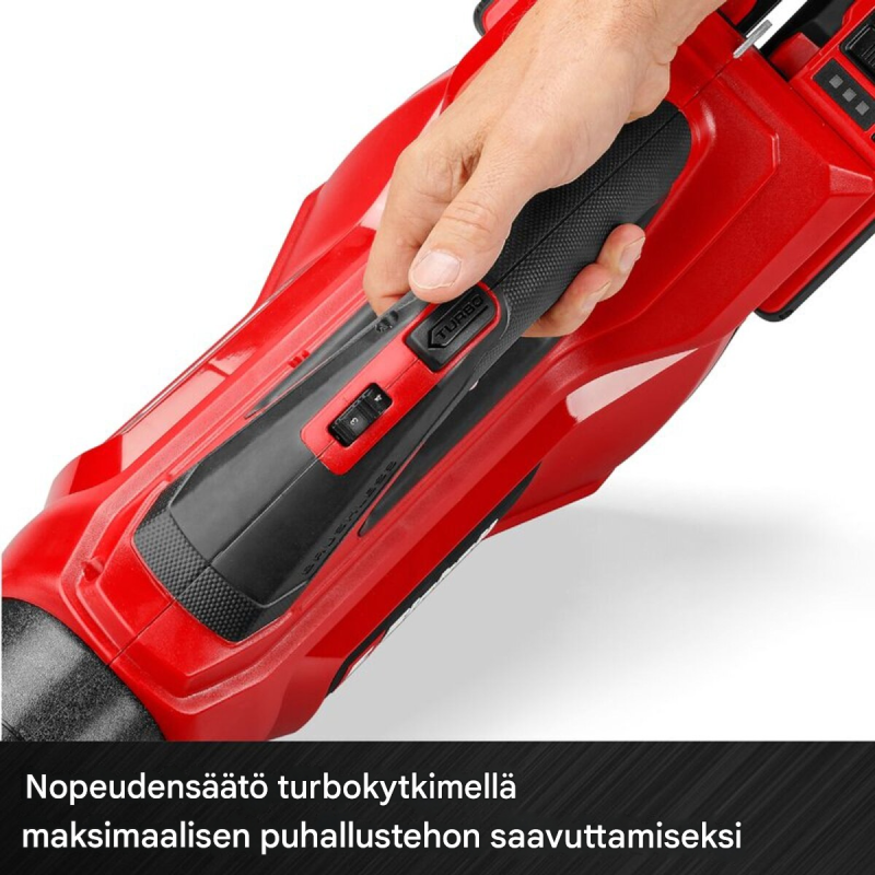 Einhell GP-LB 36/230 Li E BL-Solo akkulehtipuhallin, 36 V, 230 km/h, 890 m³/h
