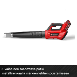 Einhell GP-LB 36/230 Li E BL-Solo akkulehtipuhallin, 36 V, 230 km/h, 890 m³/h