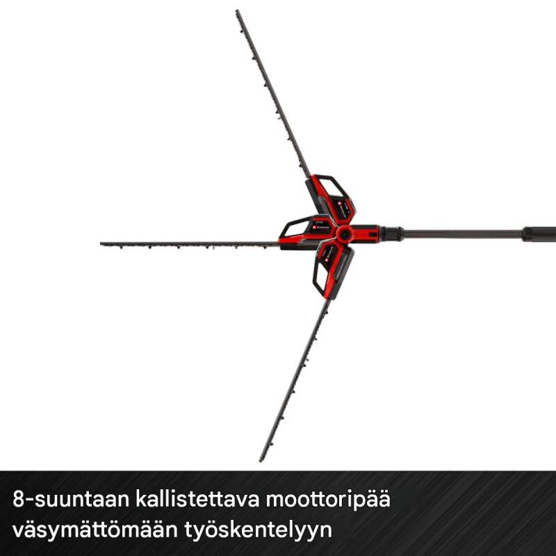 Einhell GP-HC 18/5020 Li T BL-Solo 2-in-1-akkumonitoimityökalu, 18 V, pensasleikkuri ja oksasaha