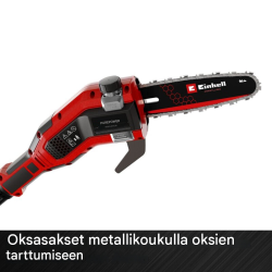 Einhell GP-HC 18/5020 Li T BL-Solo 2-in-1-akkumonitoimityökalu, 18 V, pensasleikkuri ja oksasaha