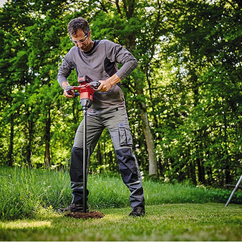 Einhell GP-EA 18/150 Li BL maaporakoneen jatkovarsi 100 cm, enintään 180 cm syvät reiät