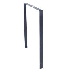 Polkupyöräteline 2 paikkaa 1150 x 760 mm galvanoitu teräs anthrazit RAL 7016