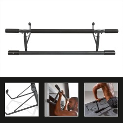 FitEngine leuanvetotanko ovenkarmiin, musta, 70-90 cm, 130 kg