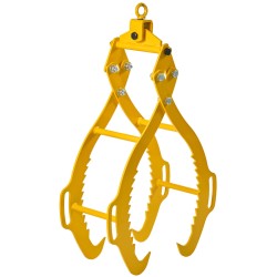 Kaksoiskourainen metsäpihti SN75185 1500 kg 840 mm keltainen