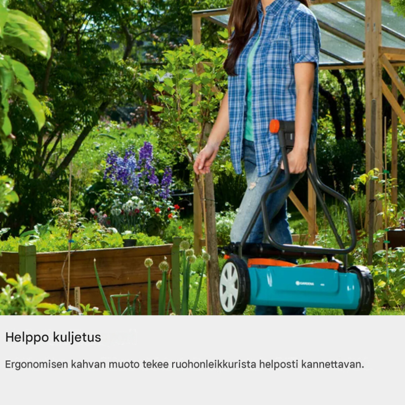 GARDENA Classic 400 -kelaleikkuri 04018-20, 40 cm, 200 m²