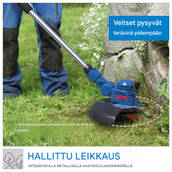 Güde RT 18-201-05 akkuruohotrimmeri, 18 V, 2,0 Ah, 255 mm