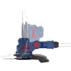 Güde RT 18-201-05 akkuruohotrimmeri, 18 V, 2,0 Ah, 255 mm