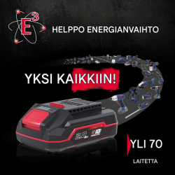 GÜDE GUS 18-201-05 akkukäyttöinen yleislevitin, 18 V, 3,3 l, 2 Ah akku ja laturi