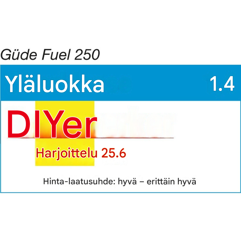 Güde Fuel 250 korkeapainepesuri, bensiinimoottori, 234 bar, 590 l/h