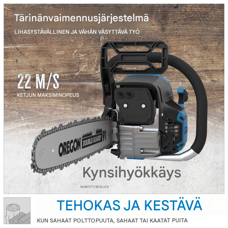 Güde KS 450-55 bensiinimoottorisaha, 2,3 kW, Oregon, 495 mm