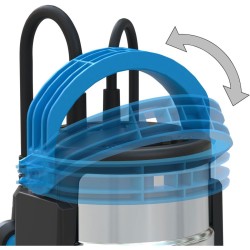 Güde GS 750.1 2in1 uppopumppu, 750 W, 16.500 l/h, 9 m, 35 mm, 94600