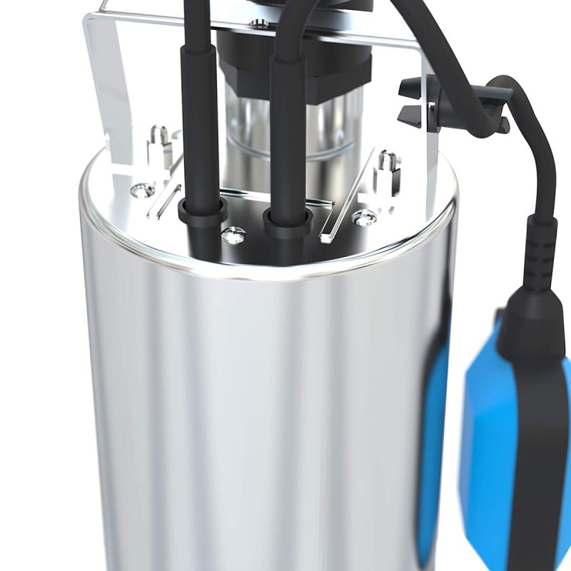 Güde GFS 4000 INOX uppopumppu, 400 W, 9000 l/h, teräs