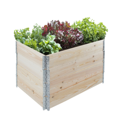 Kasvatuslaatikko 4 kpl havupuu 120 x 80 x 80 cm pinottava 73881