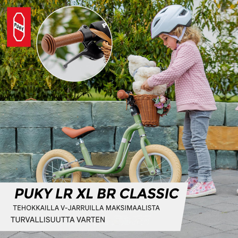 Puky LR XL BR CLASSIC potkupyörä, retro green, 4153, 3-vuotiaille