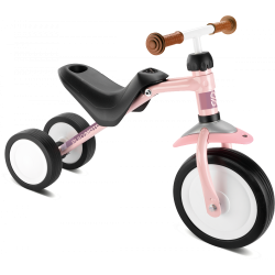 Puky MOTO 3043 lasten potkuauto pastelliroosa 1 1 2 vuotta 27 29 cm istuin rengas