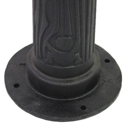 Pumpunjalusta Schwengelpumpe-käsipumpulle, musta valurauta, 23 x 67 cm, SN9308