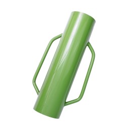 Käsikäyttöinen paalujuntta 60 cm, 15 kg, ø130 mm, vihreä teräs
