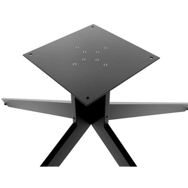 Teolliset Ladera-pöydänjalat mustaa terästä diy-projekteihin 100 kg