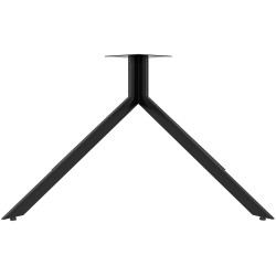 Teolliset Ladera-pöydänjalat mustaa terästä diy-projekteihin 100 kg