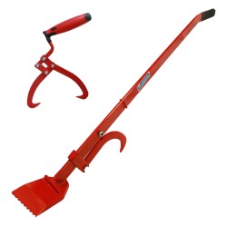 Kaatovipu säädettävällä kääntökoukulla ja tukkipihdeillä 1300 mm