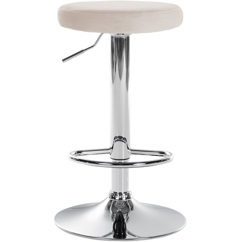 2 kpl samettinen Ponte-baarituoli säädettävä pyörivä keittiöjakkara