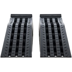 Ajoramppien ja pyöräkiilojen sarja auton huoltoon ja korjaukseen