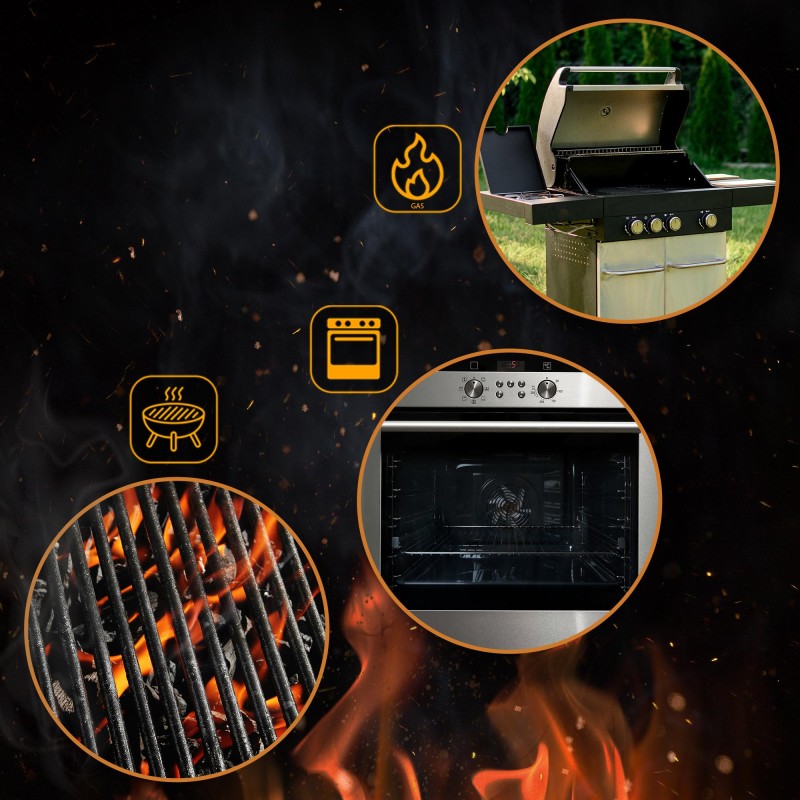 Laadukas pizzakivisarja kotikokille - pizzakivi, lapio ja leikkuri