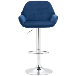 2 kpl Braga-baarijakkara samettipäällysteellä säädettävä korkeus pyörivä