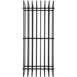 Tyylikäs takkapolttopuuteline Irving metallista eri kokoisena