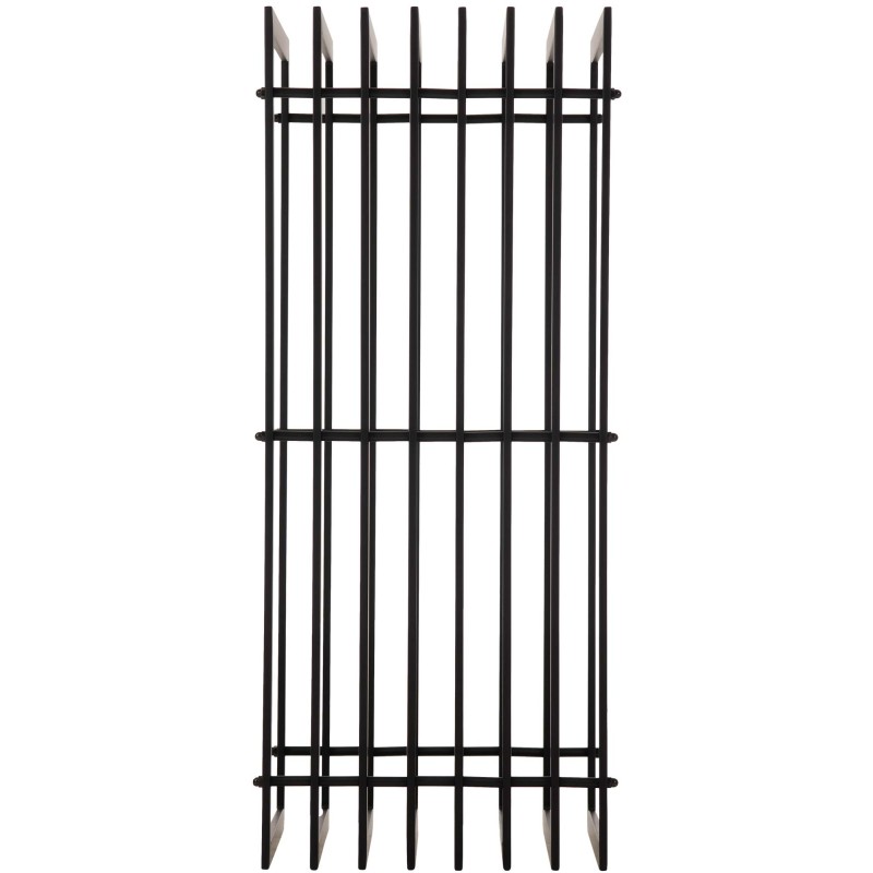 Tyylikäs takkapolttopuuteline Irving metallista eri kokoisena