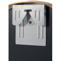 Pyöreä seinäpeili ohuella kehyksellä neljässä koossa