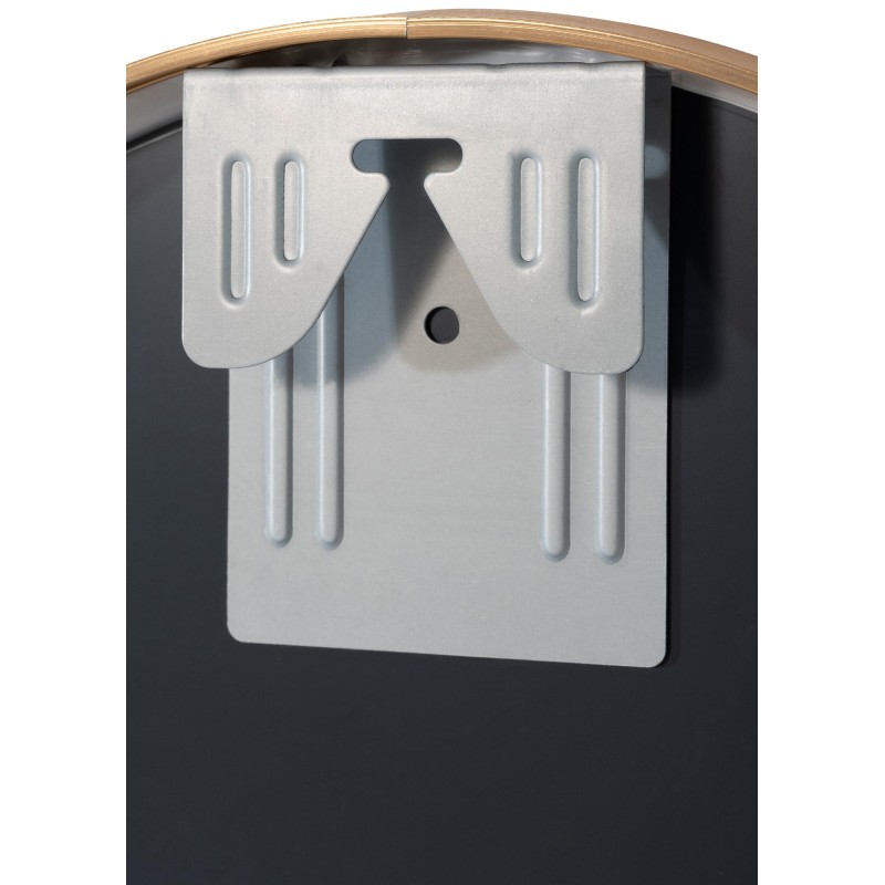 Pyöreä seinäpeili ohuella kehyksellä neljässä koossa