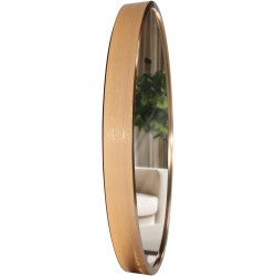 Pyöreä seinäpeili ohuella kehyksellä neljässä koossa