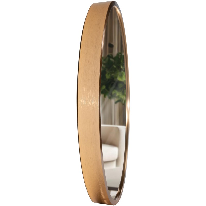 Pyöreä seinäpeili ohuella kehyksellä neljässä koossa