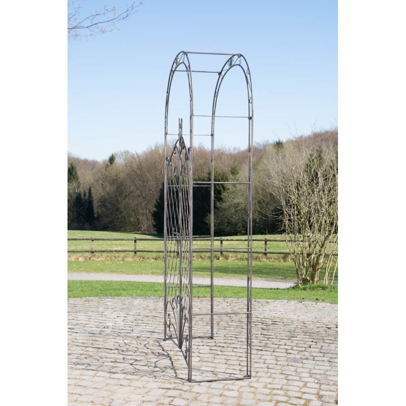 Kaunis ruusukaariportti melissa puutarhaan 220 cm korkea